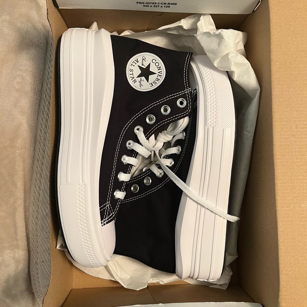 Converse platform high tops